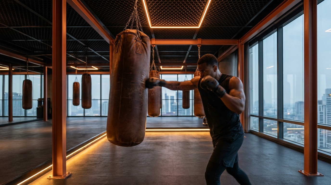 Conditioning training at GeinzHub — circuit work and functional movement